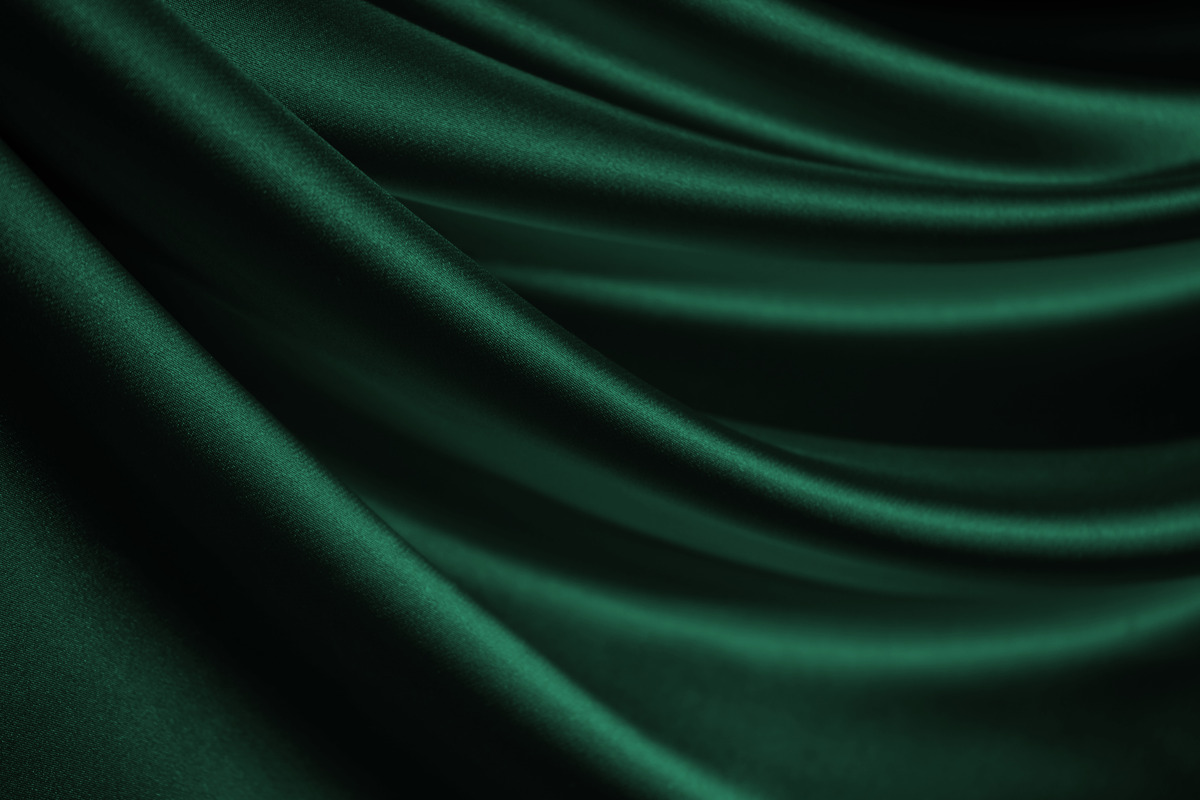 Photo of green fabric